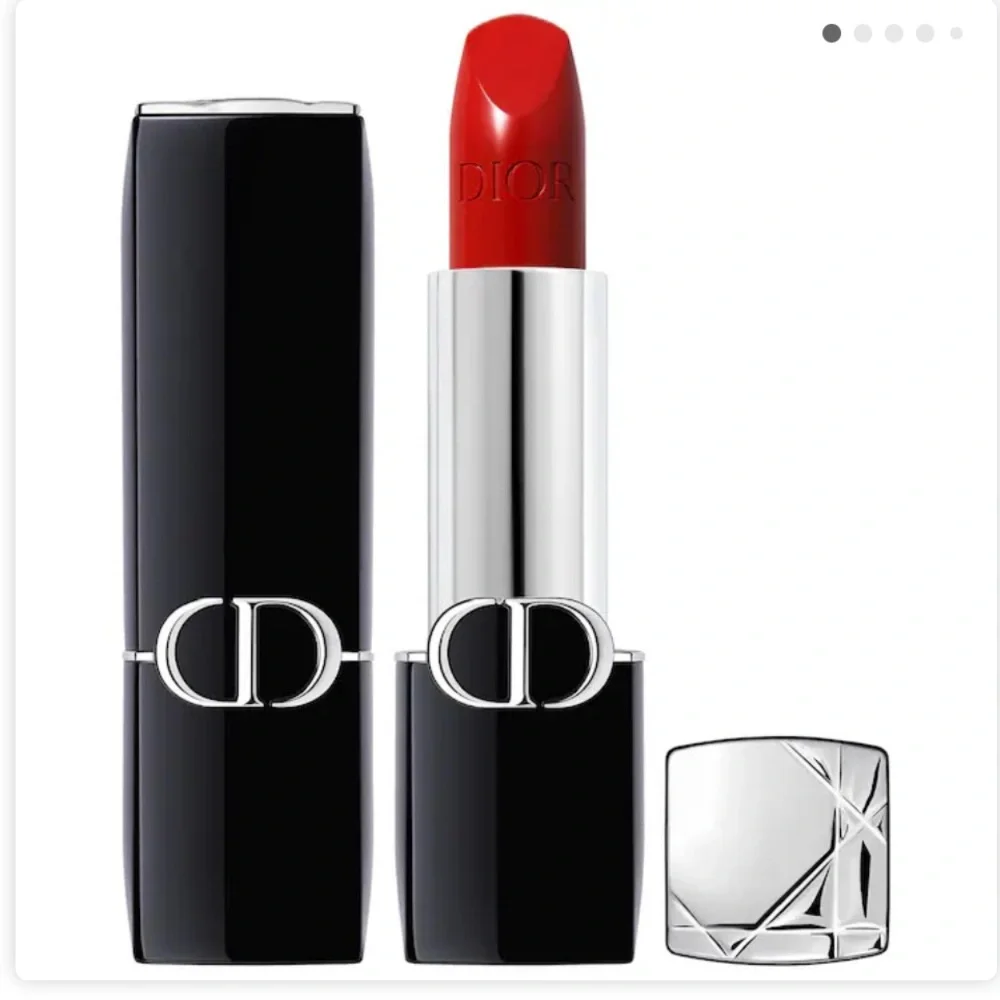 Dior Rouge Lipstick Color 999 Red Satin • Travel Size